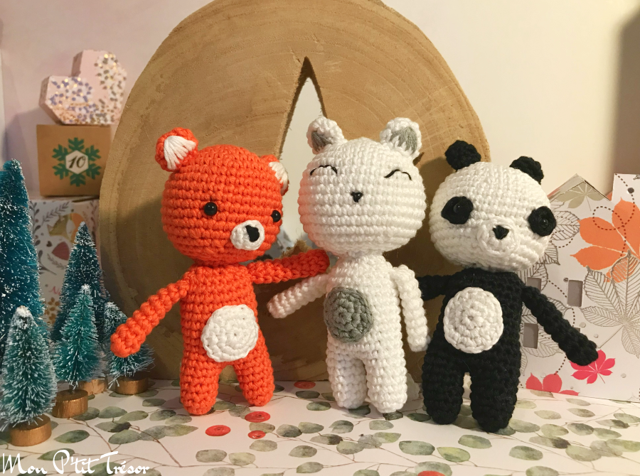 Porte Cles Amigurumis Assortis Mon P Tit Tresor