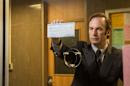 In this image released by AMC, Bob Odenkirk portrays Saul Goodman in a scene from "Better Call Saul." Odenkirk reprises his role from "Breaking Bad," in "Better Call Saul," a much-anticipated, well-worth-waiting-for prequel airing two episodes Sunday and Monday at 10 p.m. EST. (AP Photo/AMC, Ursula Coyote)
