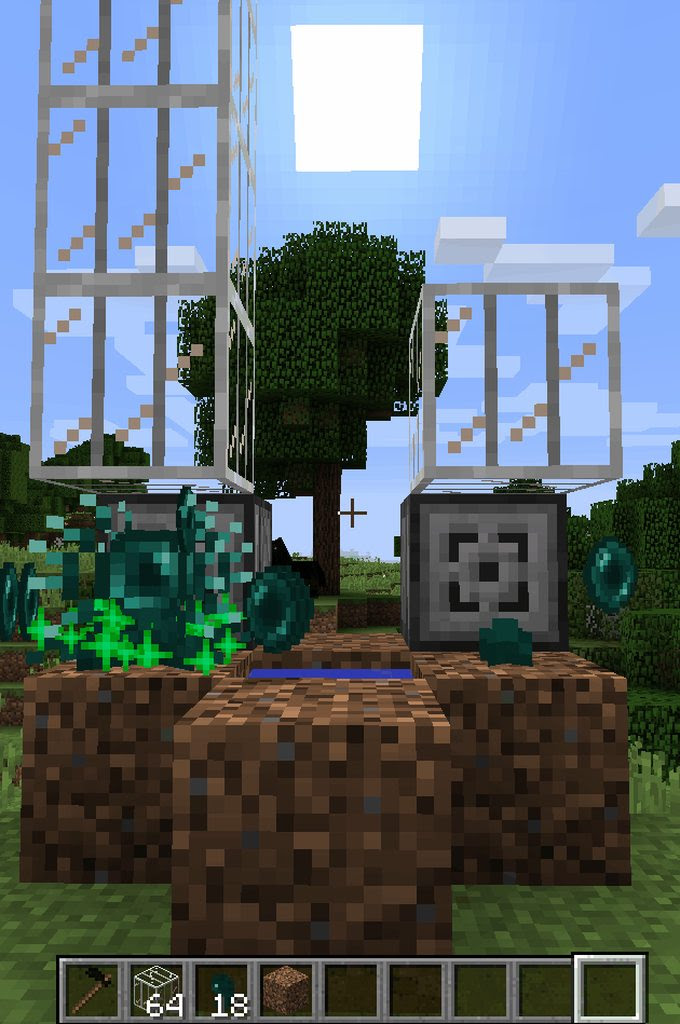 Actually Additions Greenhouse Glass Is Pretty Quick When Stacked Enderpearls For Days Gif On Imgur