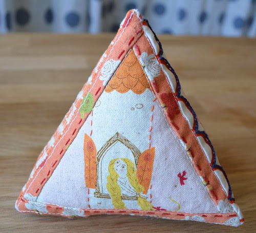 Triangle Prism Pincushion