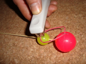 スーパーボールですっ飛びストローロケット