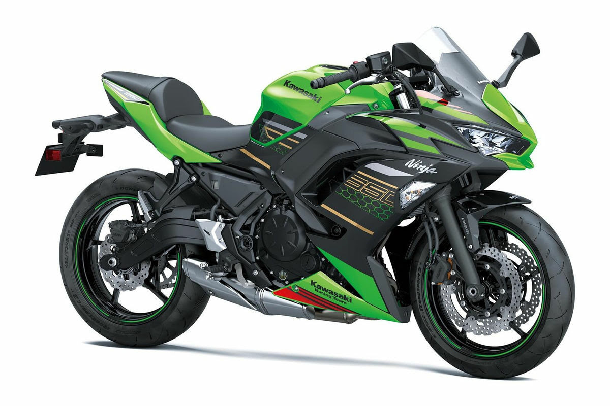 Kawasaki Ninja 650 2022 ganha visual da ZX 6R e Ninja 400 