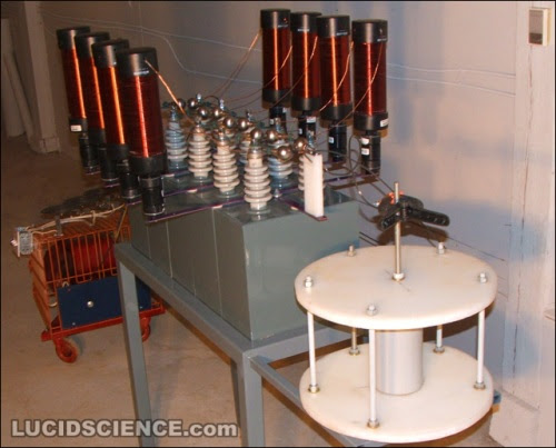 high voltage rock breaking machine