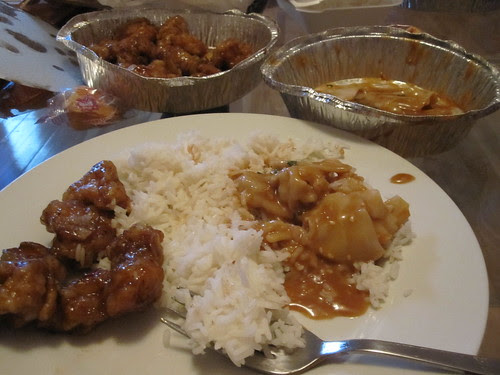 Chinese food - $5 (Lindsay paid, I gave only the tip)