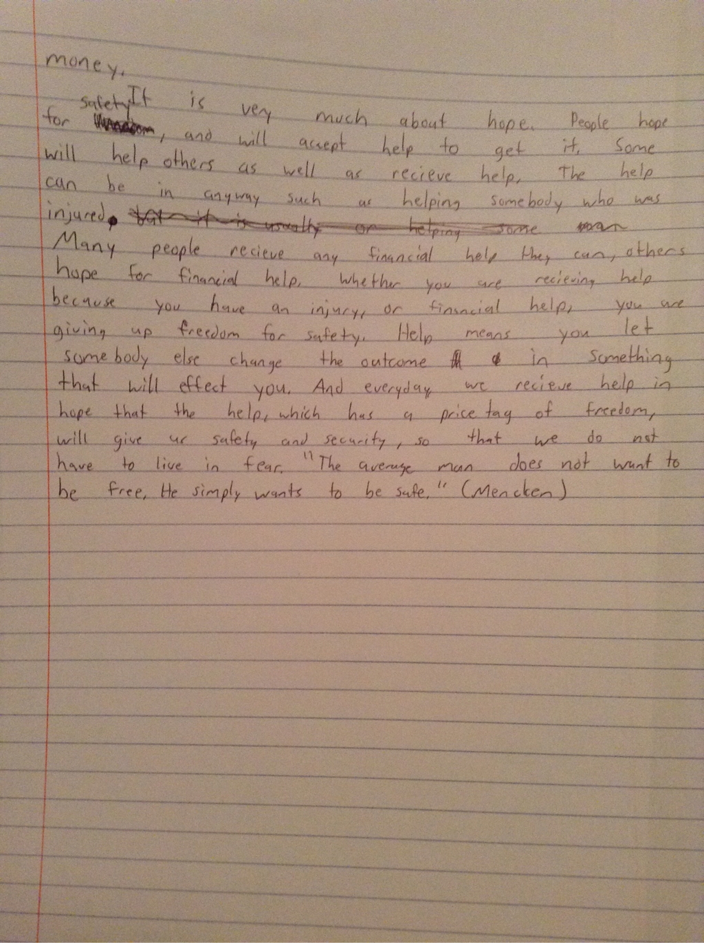 short persuasive writing examples