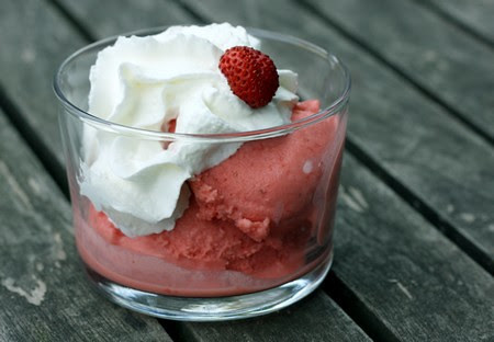 glace fraises