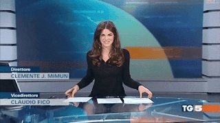Female broadcaster wardrobe malfunction 