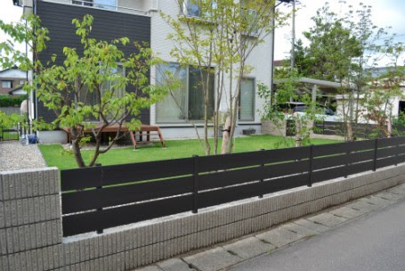 施工事例 シンプルな庭空間 坂井市 T様邸 ガーデニング エクステリア 緑香庭 外構工事 造園 株式会社しばなか