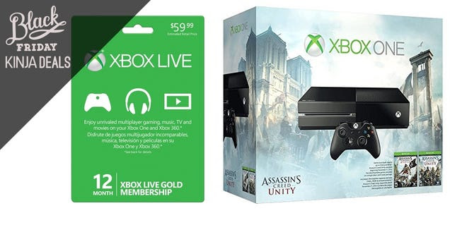 Get a Year of Xbox Live for Free with this Xbox One Bundle