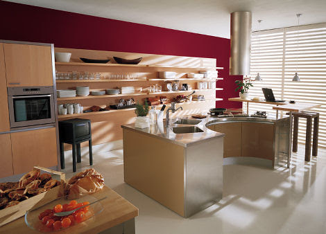 Kitchen Design Gallery on Modern Italian Kitchens From Effeti   New Kitchen Design Trends