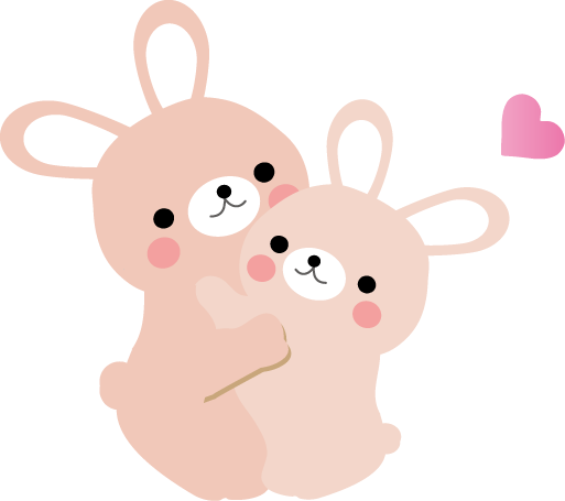 かわいいイラスト 無料イラスト フリー素材 うさぎ