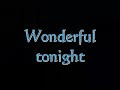 eric clapton wonderful tonight