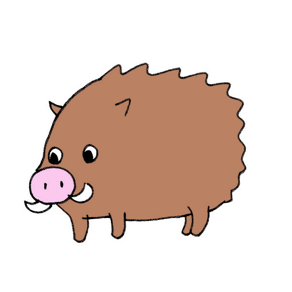 亥ぬいぐるみのイラスト かわいいフリー素材が無料のイラストレイン