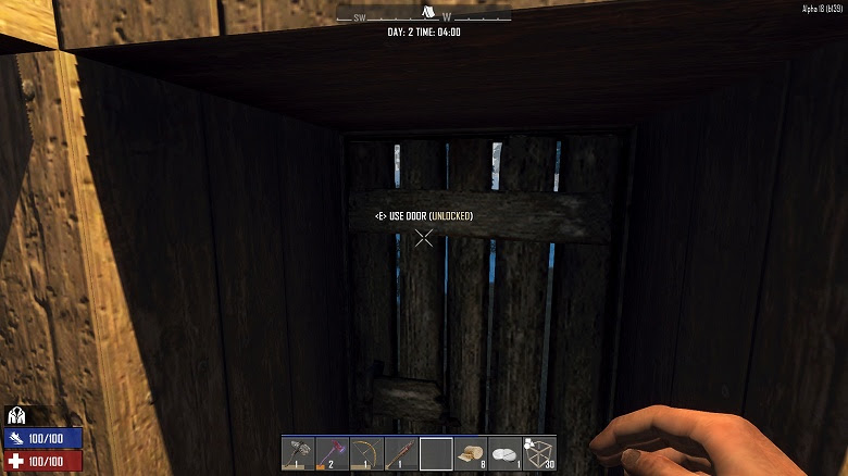 7dtd A18やってみる テスト版 1日目 ゲーム処おうぎや