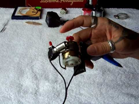 This is a second part of how to make a homemade tattoo gun