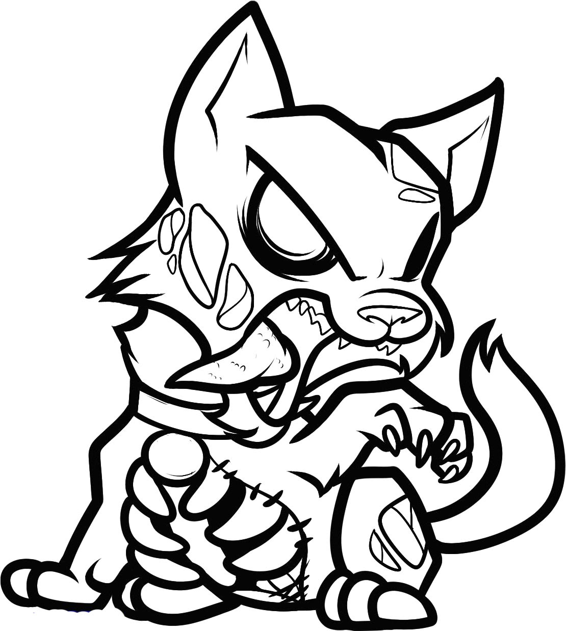 Scary Coloring Pages at GetColorings.com | Free printable colorings