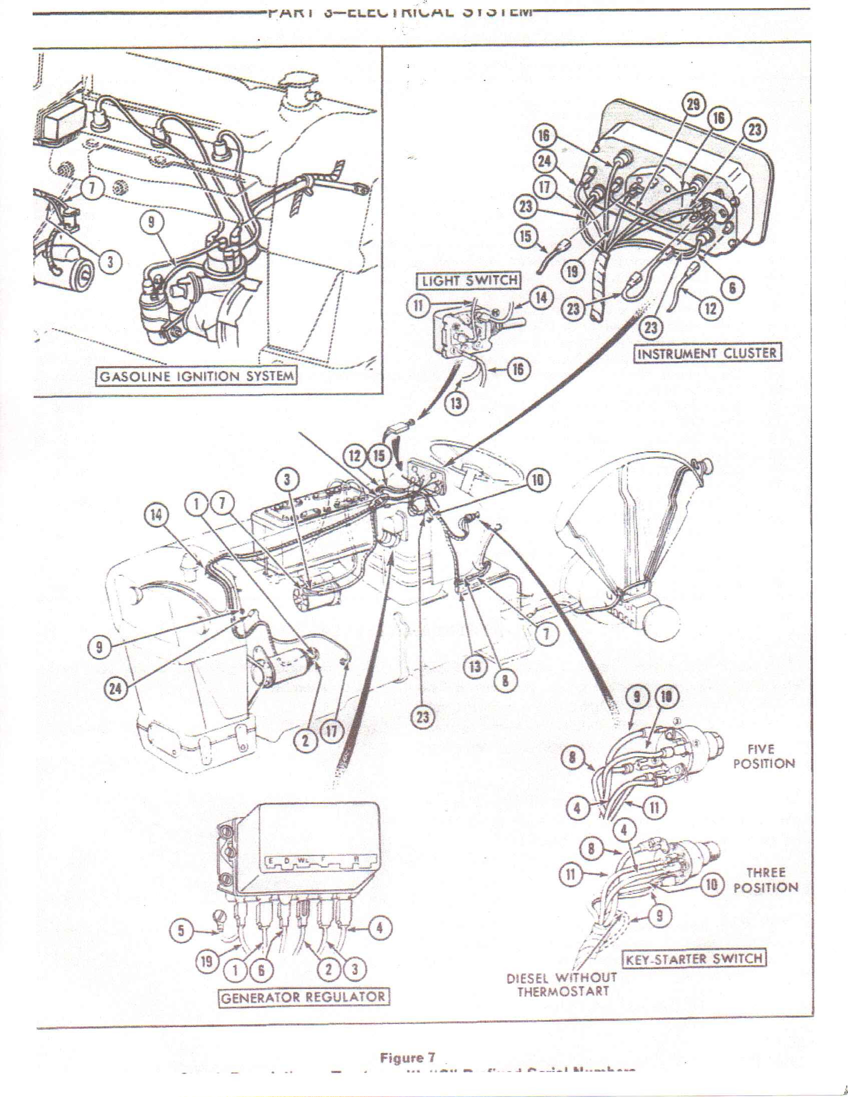 Ford 3000 Diesel Tractor Wiring Diagram