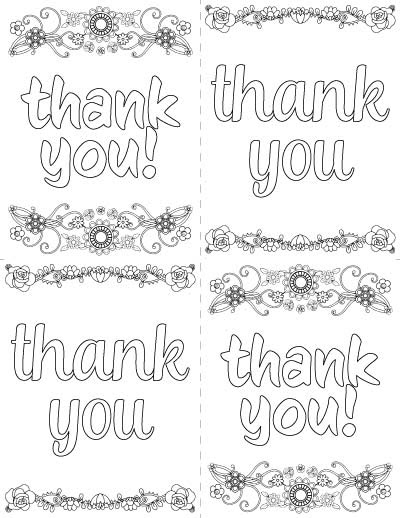 7 free printable thank you coloring pages the artisan life