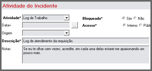 Flagras de Atendimento da Semana