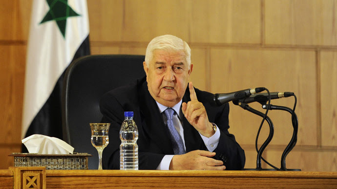 Syria's Foreign Minister Walid al-Moualem. (Reuters/Omar Sanadiki)