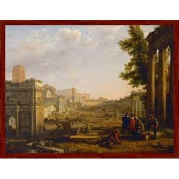 Tableau avec cadre: Claude Lorrain,