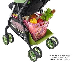 グレコのシティエースは スーパーの買い物カゴがそのまま積める グレコ ベビーカー シティエース がすごい