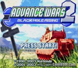 Advance Wars 2 - Black Hole Rising ROM Download for Gameboy Advance ...