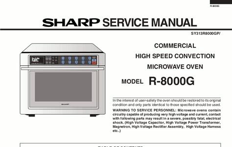 Download Kindle Editon sharp microwave service manuals iBooks PDF