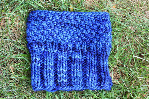 Finished Rasta Cowl by Jeni Baker