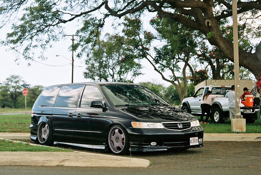 slammed honda odyssey stance