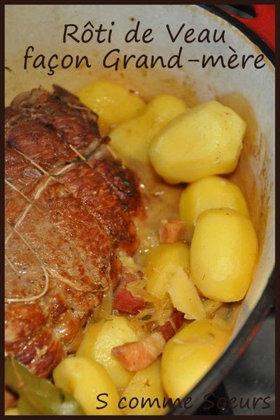 Rôti De Veau En Cocotte Façon Grand Mère