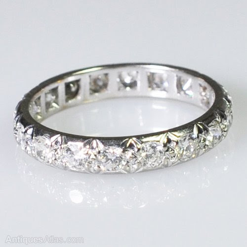 Antiques Atlas - Vintage Diamond Eternity Ring