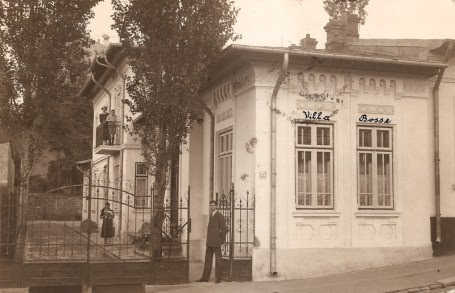 Casa familiei Bosa din Strada Filaret nr. 73 - Bucuresti in iunie 1972