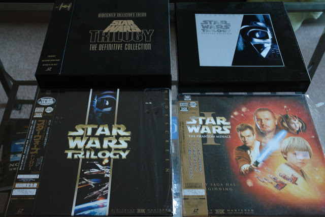 My new Star Wars set also arrived. Here's all my Star Wars LD's.