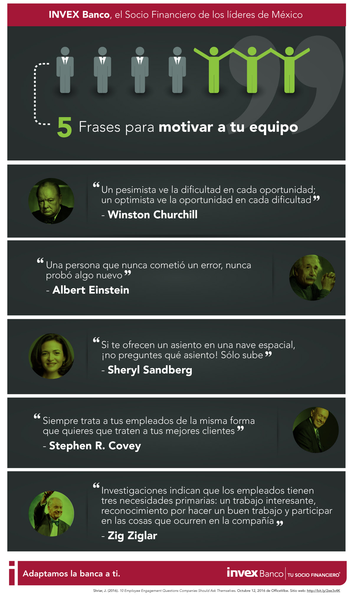 5 frases para motivar a tu Equipo