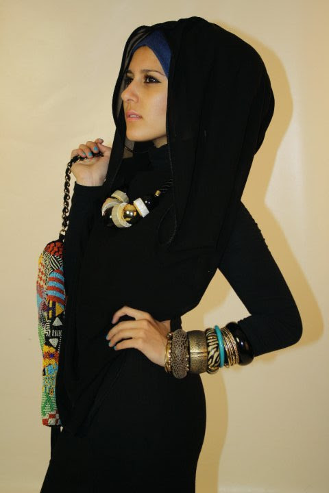 ملابس محجبات 2012-2013 عبايات محجبات 2012