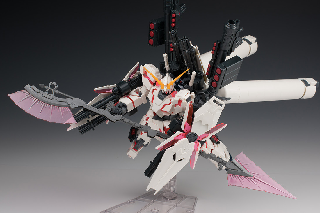 Hguc フルアーマーユニコーンガンダム デストロイモード レッドカラーver レビュー