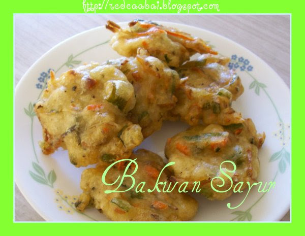 bakwan sayur