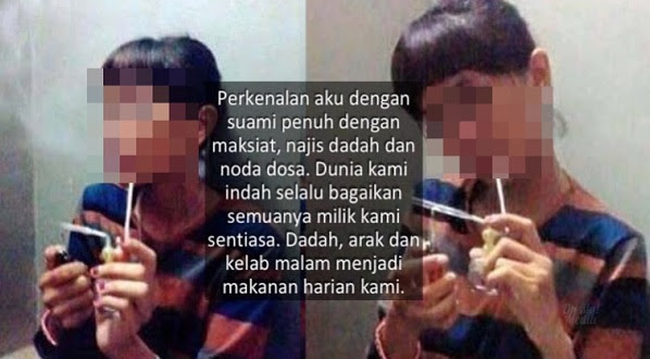 “Hidup Kami Suami Isteri Bergelumang Dengan Maksiat Dan Dosa”