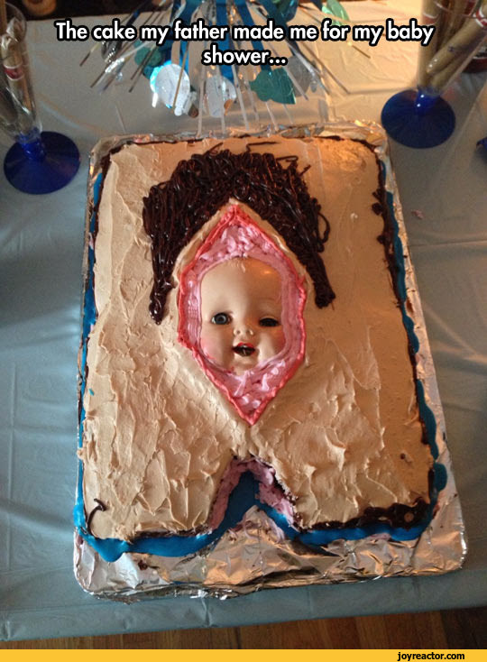 Baby Shower Creepy Cake Funny Pictures Best Jokes Comics Images Video Humor Gif Animation I Lol D