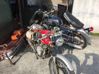 オールドホンダのアジト レストア Cb125 最終章
