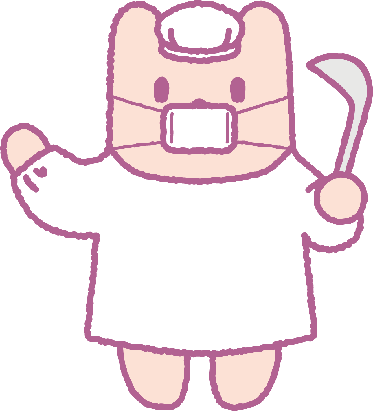 小学校給食当番イラスト エプロンとマスクで配膳や献立紹介 可愛い無料イラスト素材集