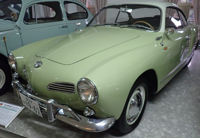 いろいろな名前を合算しました フォルクスワーゲン カルマン ギア 1962年式 昭和37年 日本自動車博物館