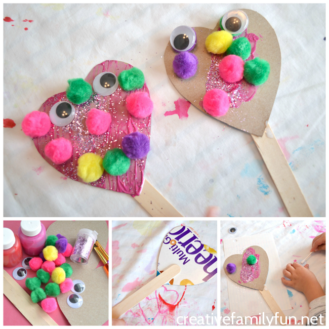 Easy Valentines Day Craft Ideas for Toddlers - Roseyhome