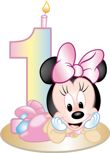 Bougie Anniversaire Disney Birthday Candle Png 1