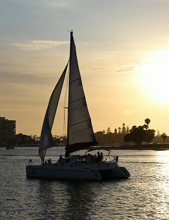 San Diego, California, Sunset