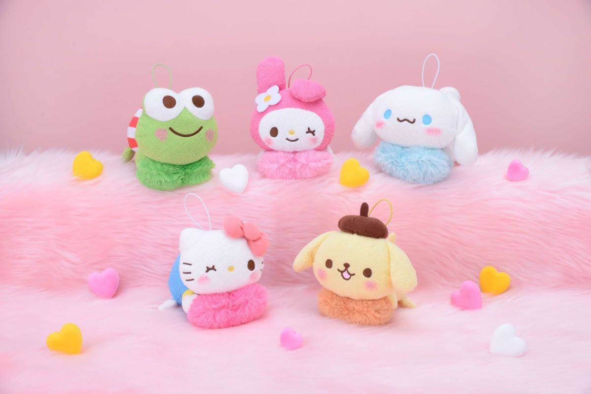 ゆるかわ サンリオキャラクターズ むぎゅっとハートぬいぐるみ 01 Dtimes