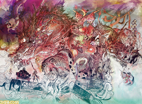 God Wars 時をこえて 竹安佐和記氏の描く美麗イラスト 描画動画が公開 ゲーム