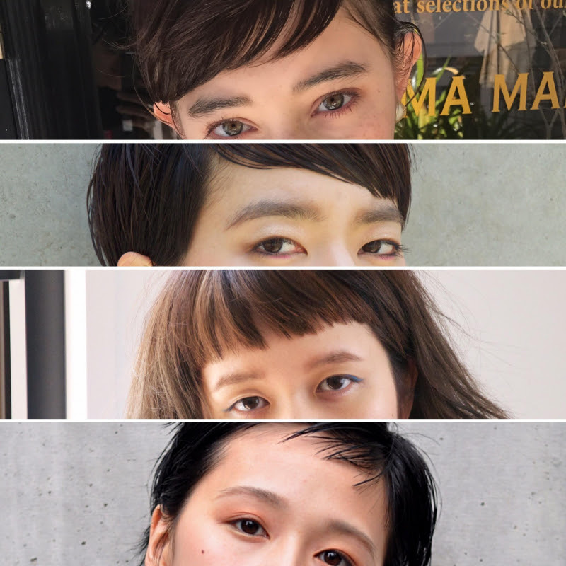 22年もやっぱり前髪は オン眉 がおしゃれ 印象はオン眉前髪でつくる バング