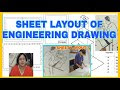 Sheet Layout Of Engineering Drawing